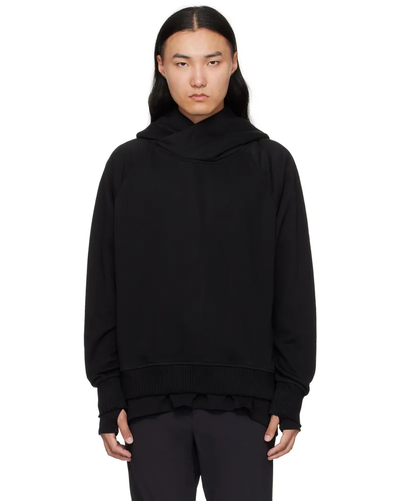 THOM KROM Black M S 187 Hoodie Black