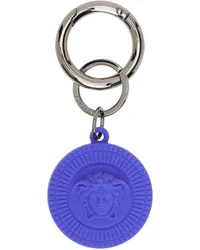 Versace Blue Medusa Biggie Airtag Keychain 1va8e-brblue-rthnm