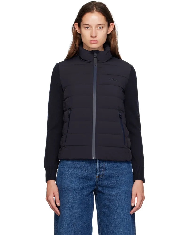 Mackage Navy Oceane-City Down Jacket Navy