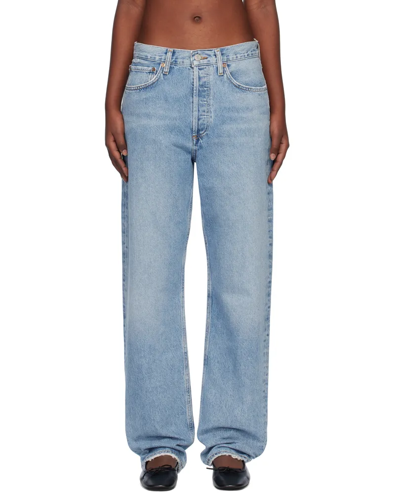 AGOLDE Blue Kelly Jeans Harmonic