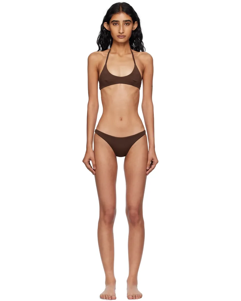 Haight Brown Duda & Lara Bikini Brauna