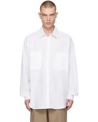 FRANKIE Shop White Gus Oversized Shirt White