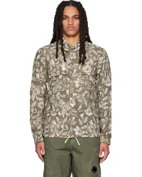 C.P. Company Khaki Floral Shirt Lead