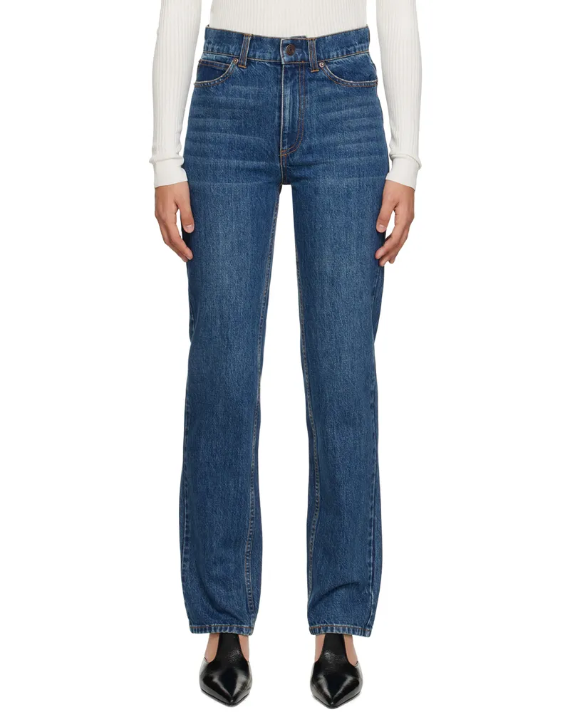 Co Blue Straight-Leg Jeans 410