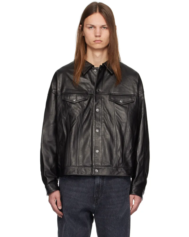 Stolen Girlfriends Club Black Sabbath Leather Jacket Black