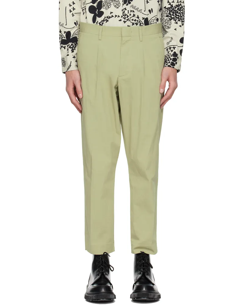 NN 07 Green Bill 1449 Trousers Pale