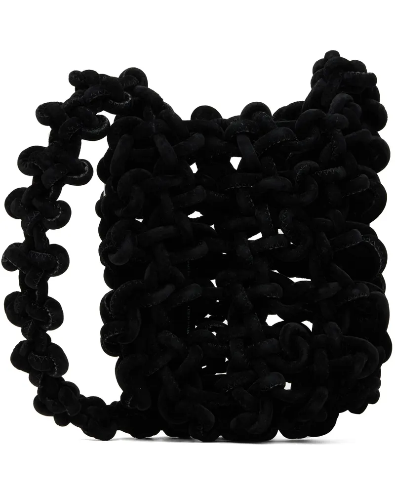 KARA Black Knot Tech Bag Black