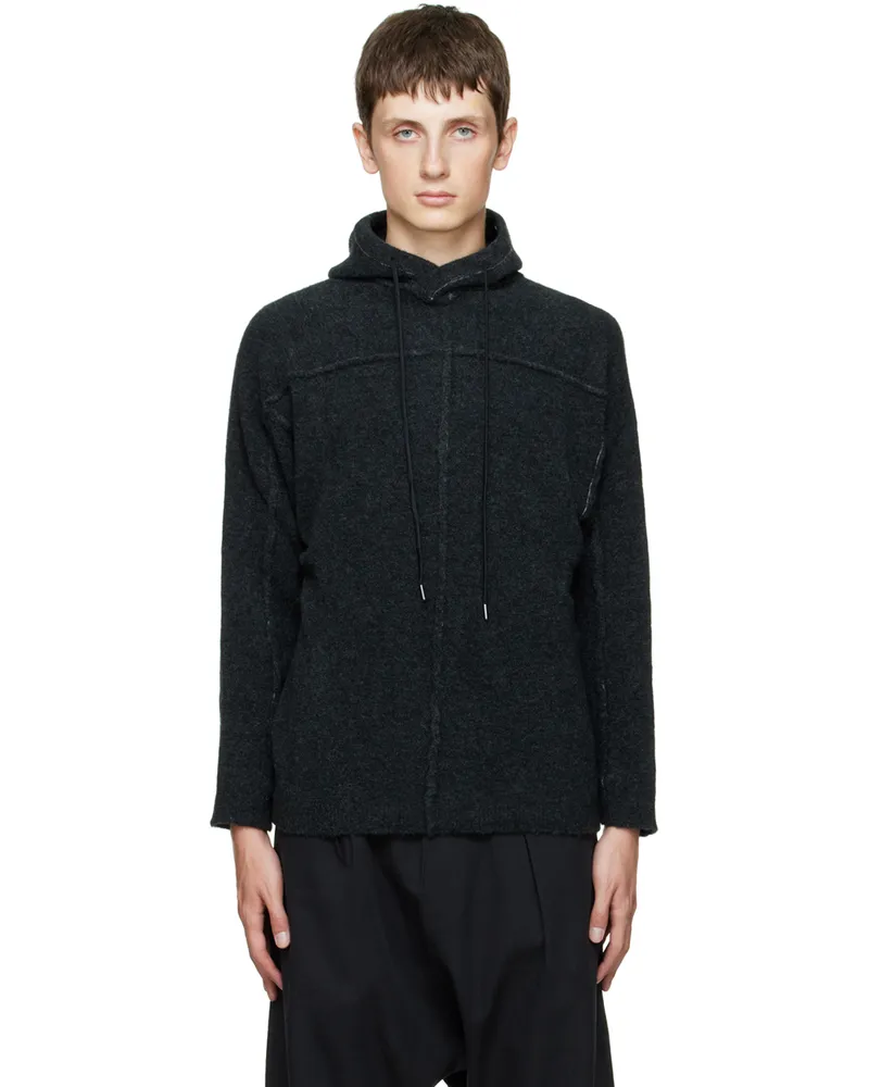 Isabel Benenato SSENSE Exclusive Gray Hoodie 80