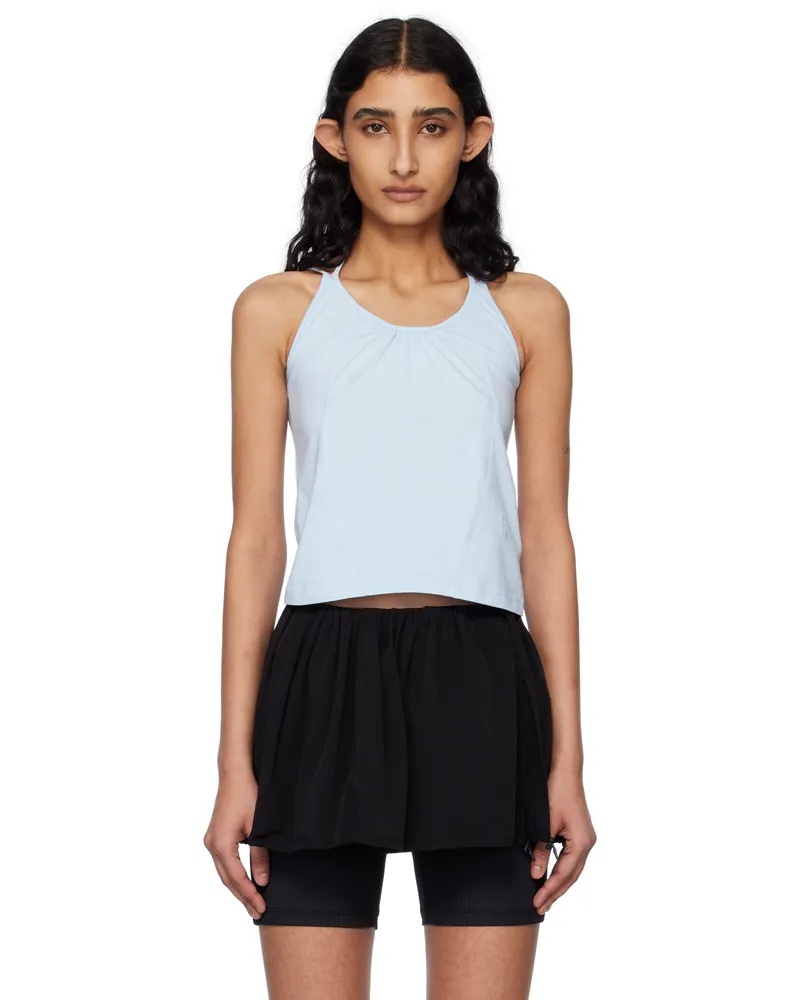 Kijun Blue Double Strap Tank Top Sky