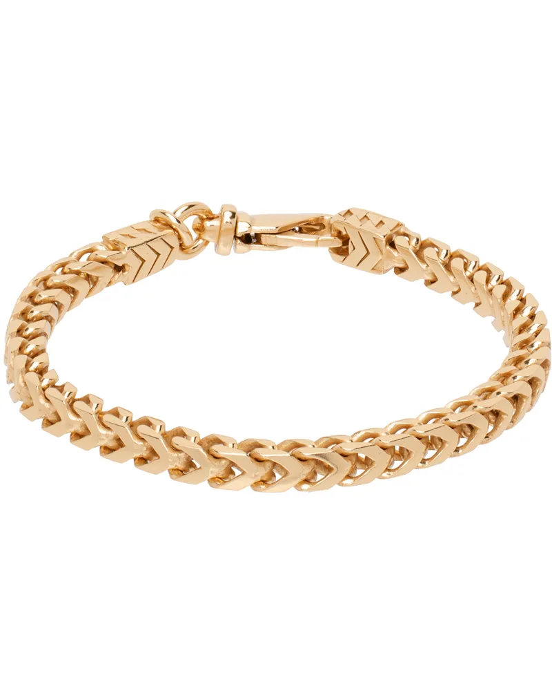 Emanuele Bicocchi Gold Box Chain Bracelet Gold