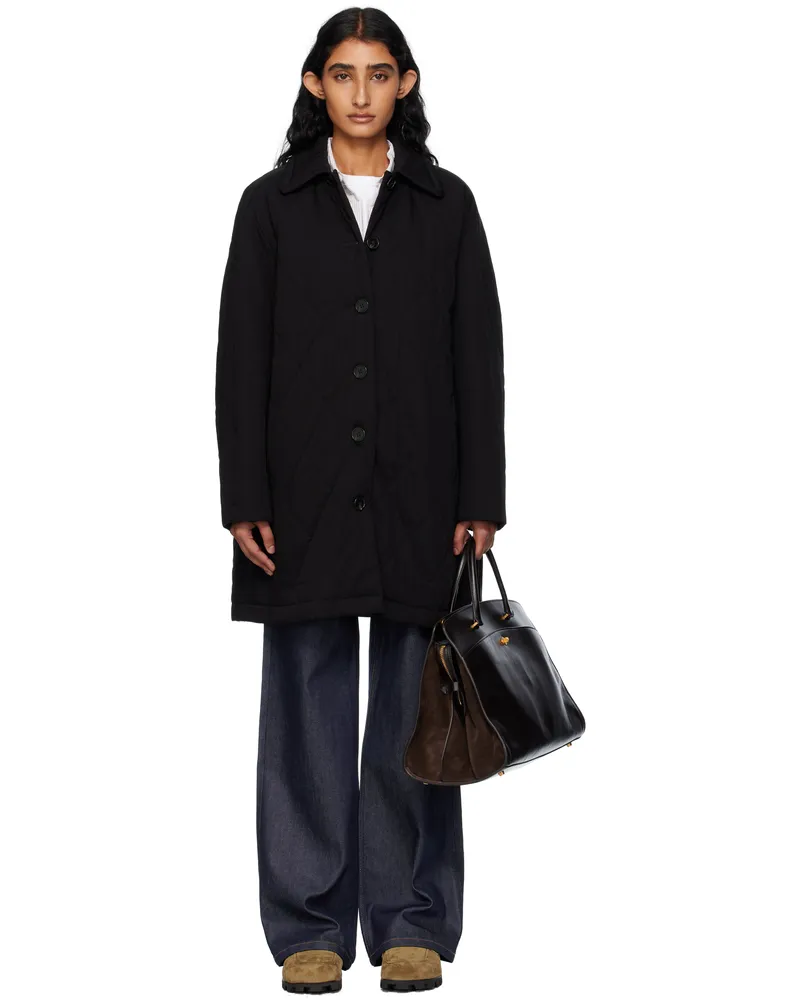A.P.C. Black Malia Coat Lzz