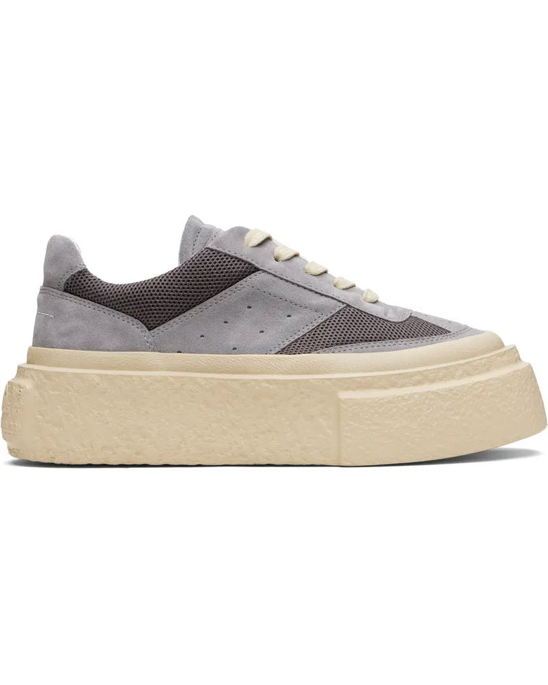 Maison Margiela Gray Platform Sneakers T8150
