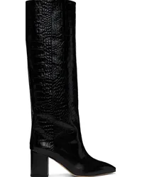 Paris Texas Black Anja 70 Tall Boots Carbone