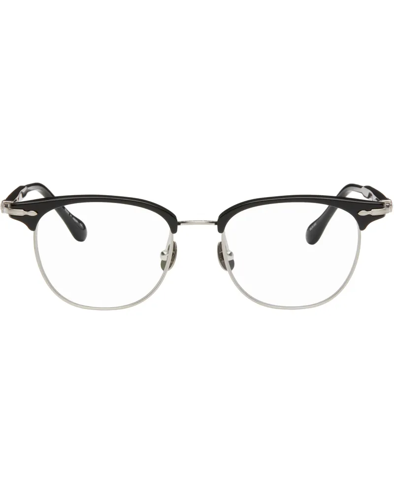 MATSUDA Black & Silver M2048 Glasses Black