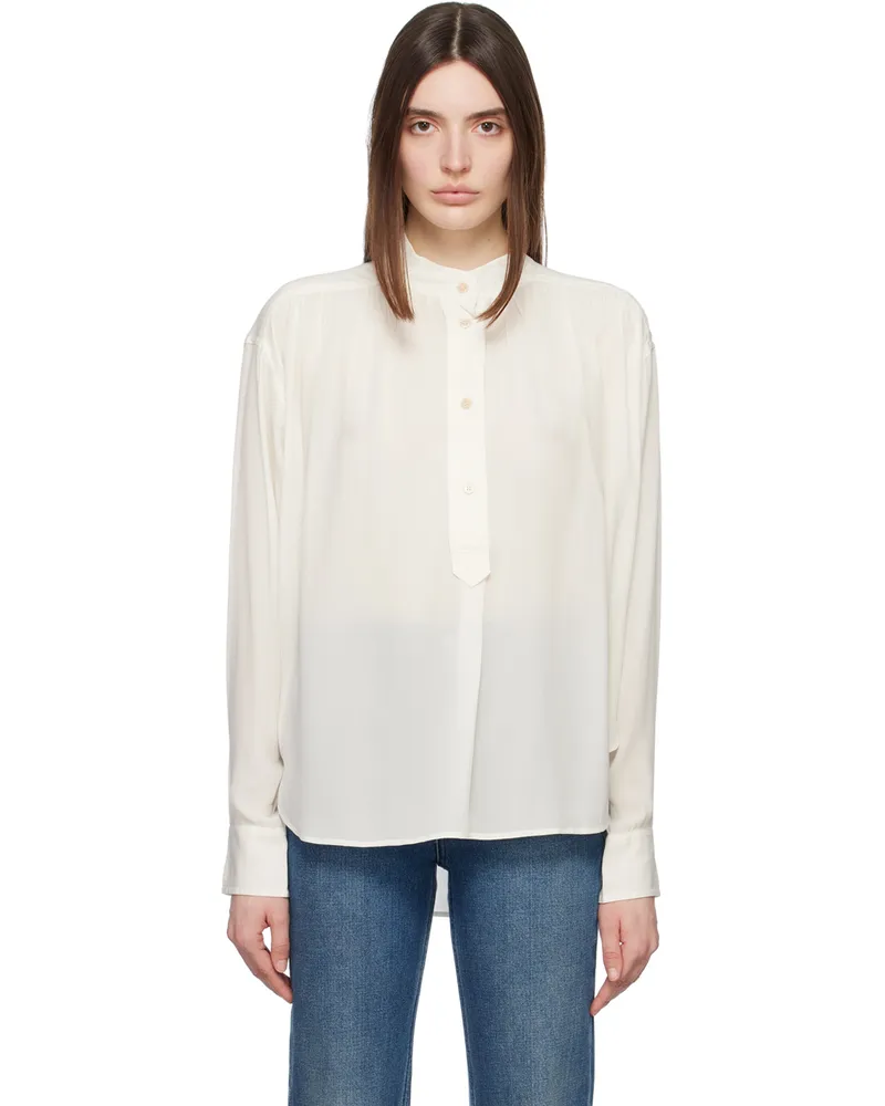Étoile Isabel Marant Off-White Berangere Blouse 23ec