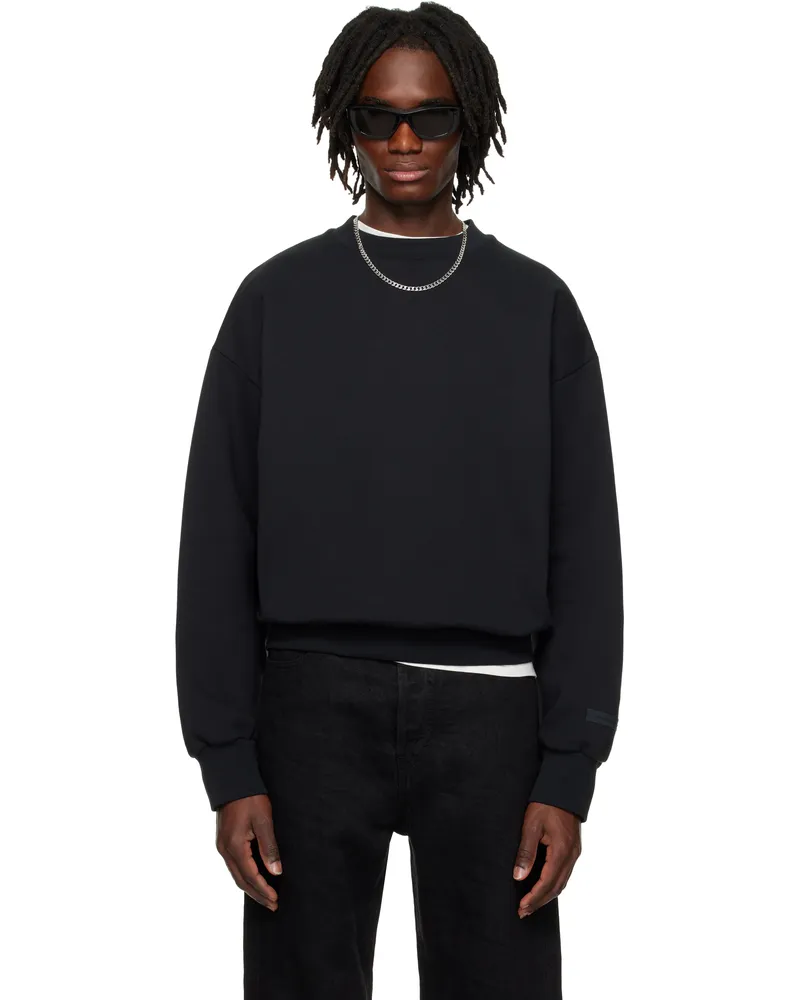 Fear of God Black Classic Crewneck Sweatshirt Jet