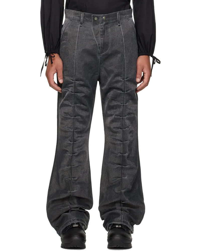 Andersson Bell Gray Rivoli Tuck Trousers Washed