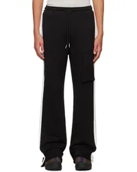 Spencer Badu Black Layered Sweatpants Black