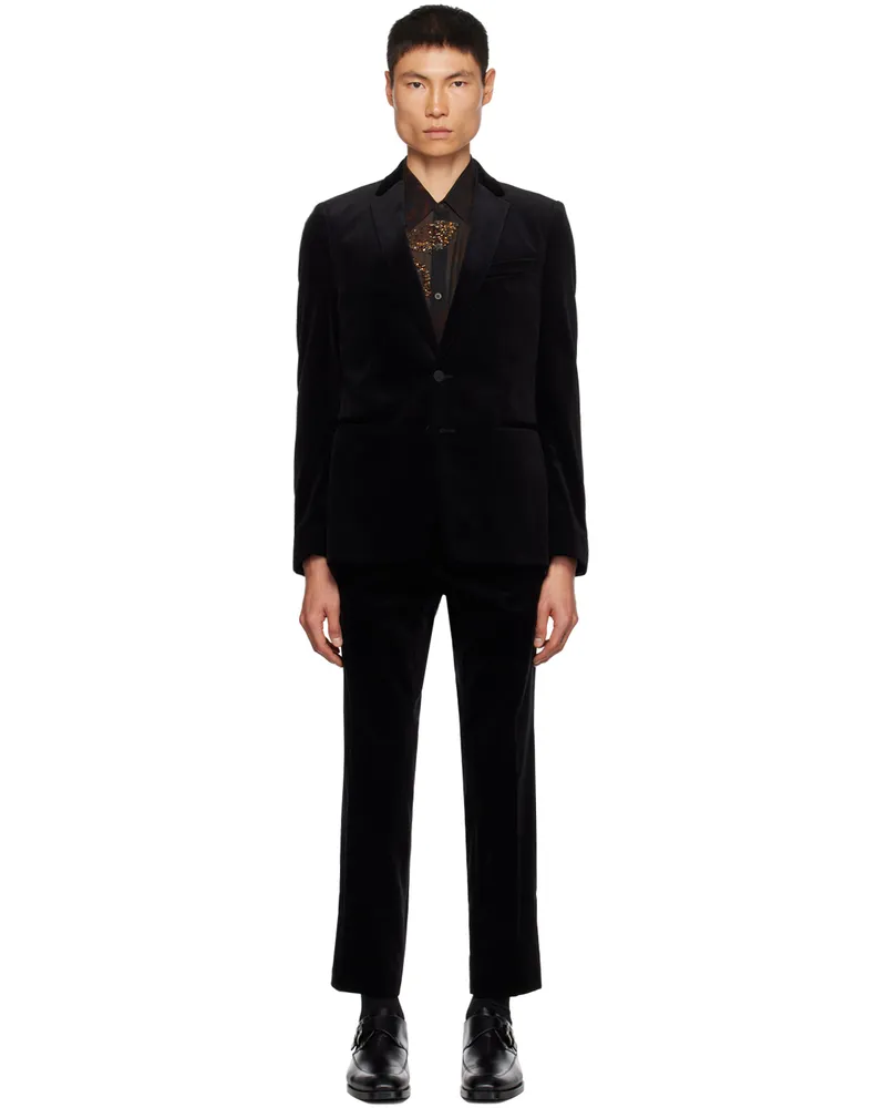 Dries van Noten Black Slim-Fit Suit 900