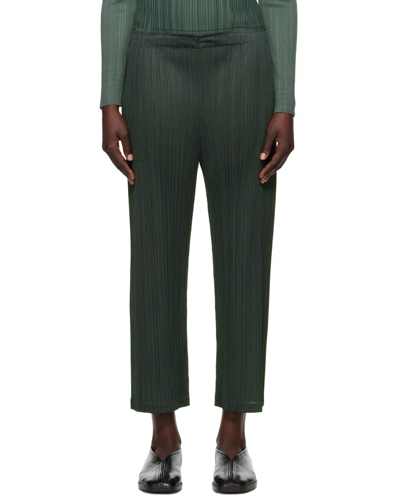 Issey Miyake Gray Monthly Colors December Trousers 18