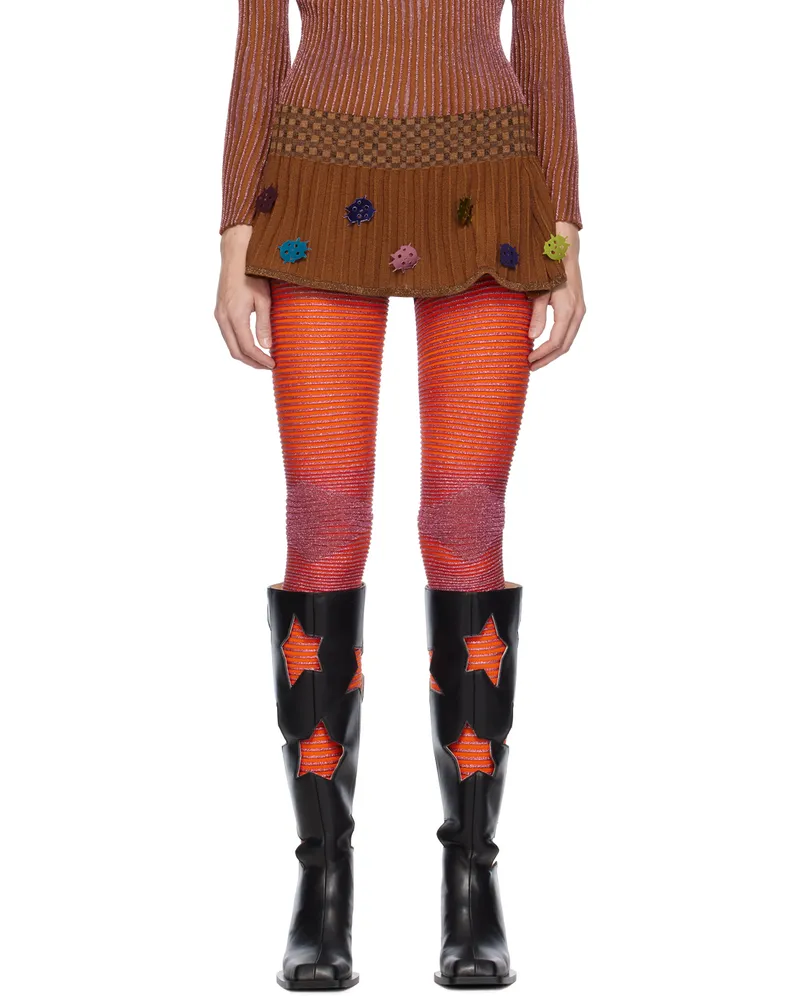 ANDREJ GRONAU SSENSE Exclusive Brown Miniskirt Brown