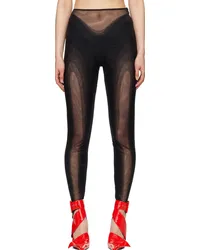 Thierry Mugler Black Illusion Leggings Tblack