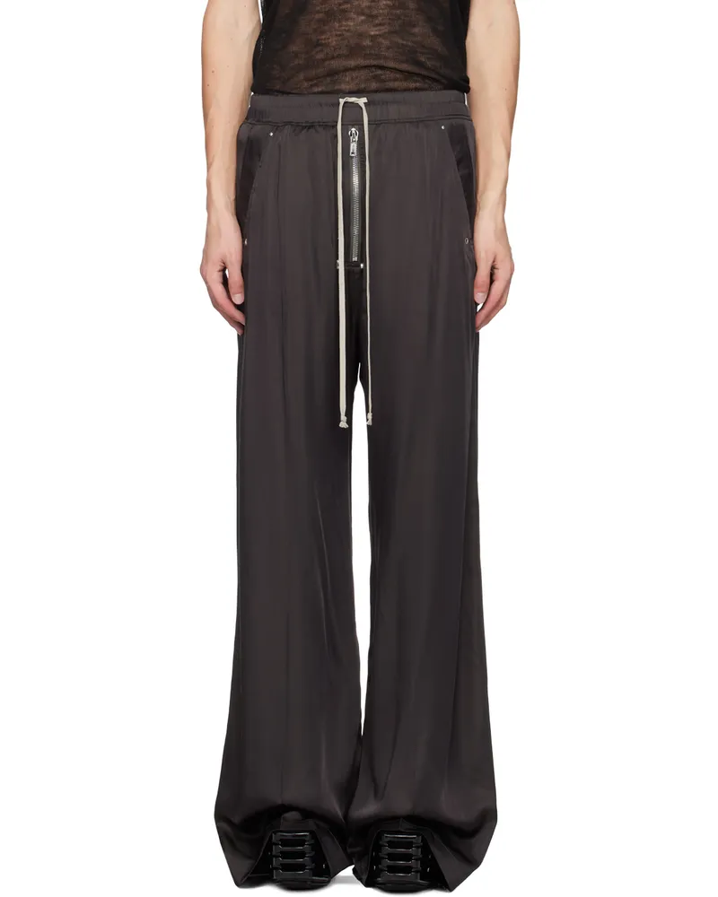 Rick Owens Gray Wide Bela Trousers 78