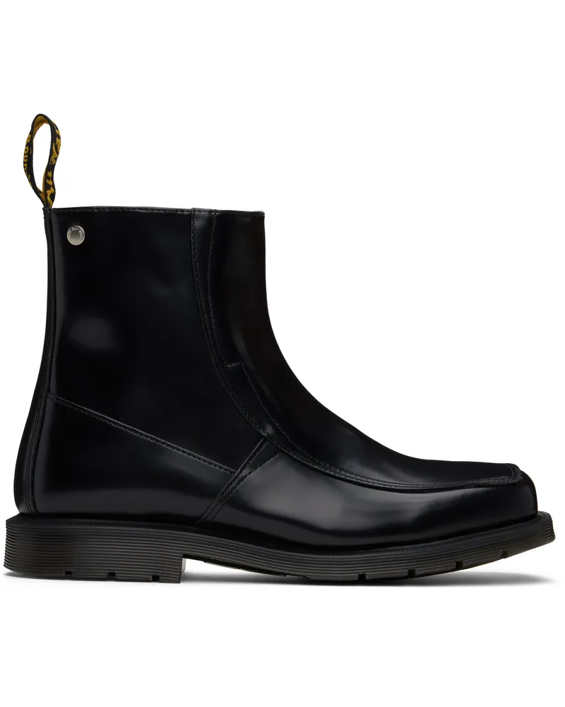 Dr.Martens Black Durrow Zip Boots Black
