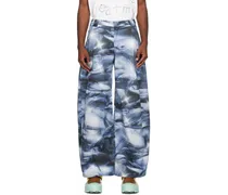 Navy Dolphin Stomp Trousers