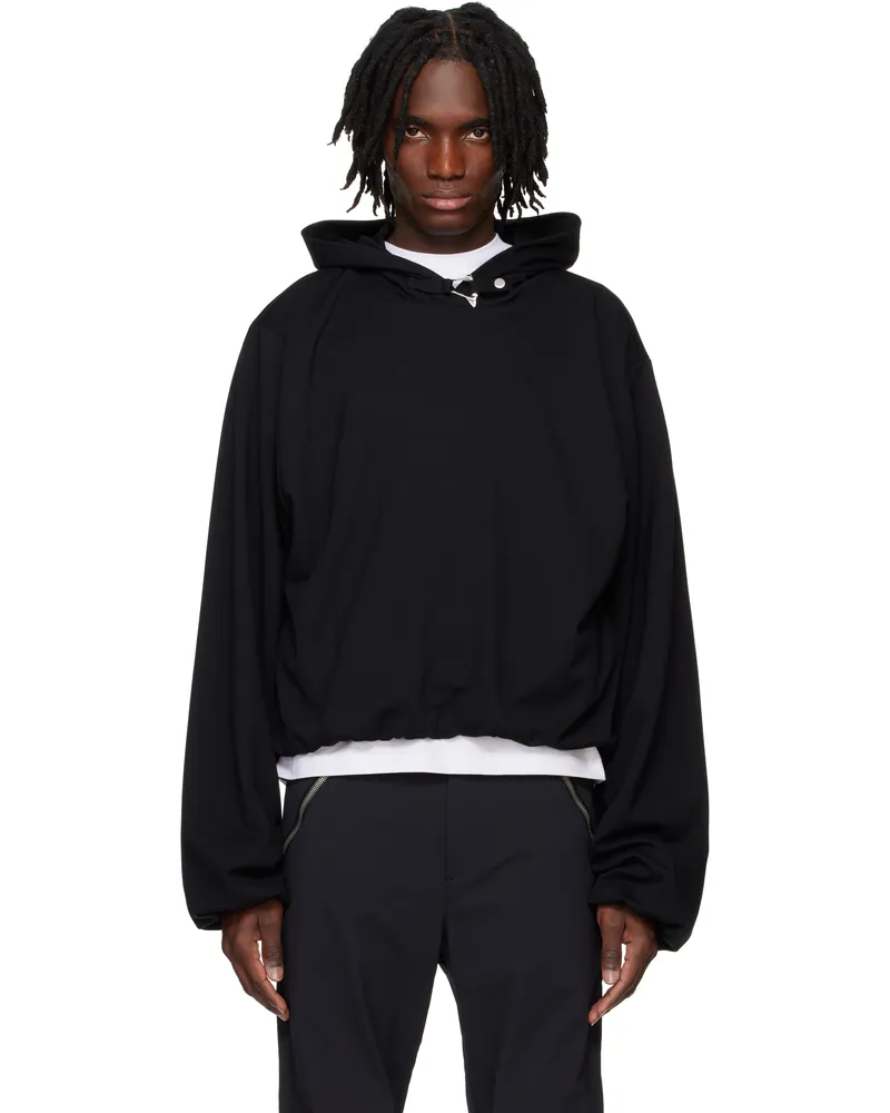 Heliot Emil Black Enodo Hoodie Black