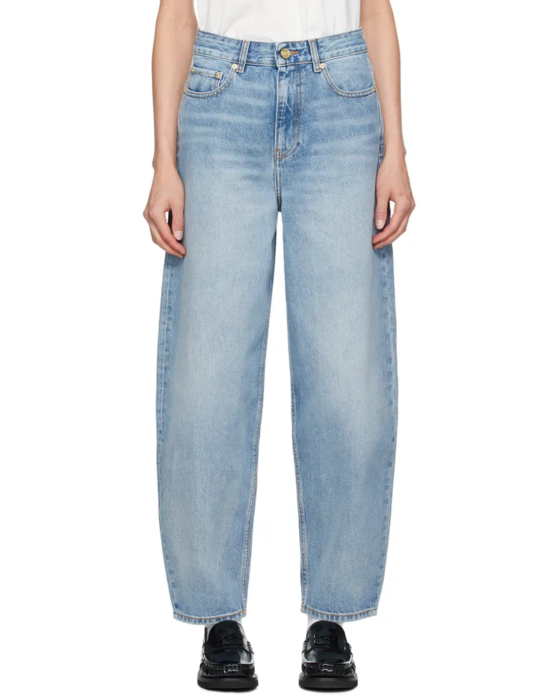 Ganni Blue Stary Jeans 565