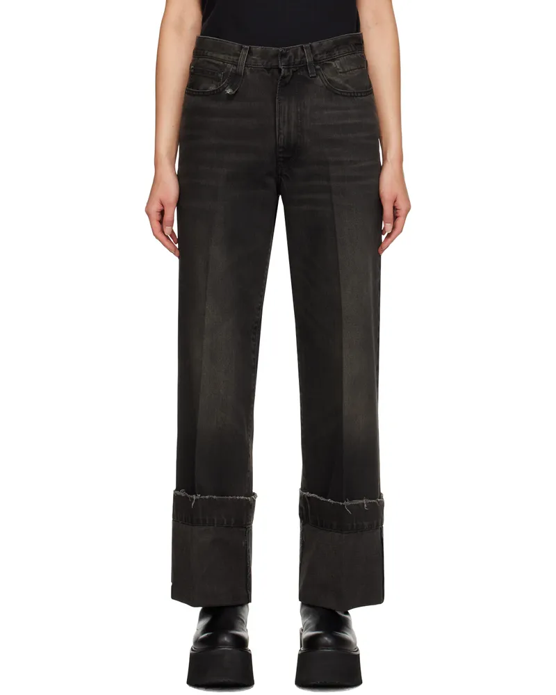 R13 Black Nina Jeans Vintage