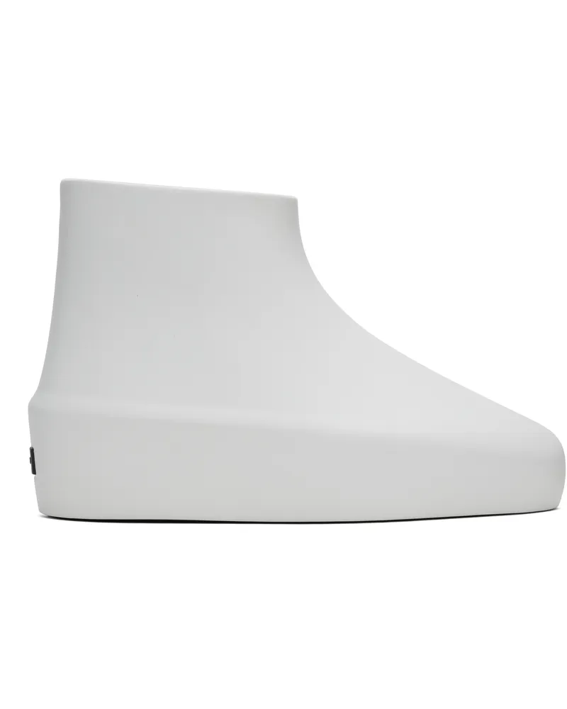 Fear of God White 'The California' Boots Glacier
