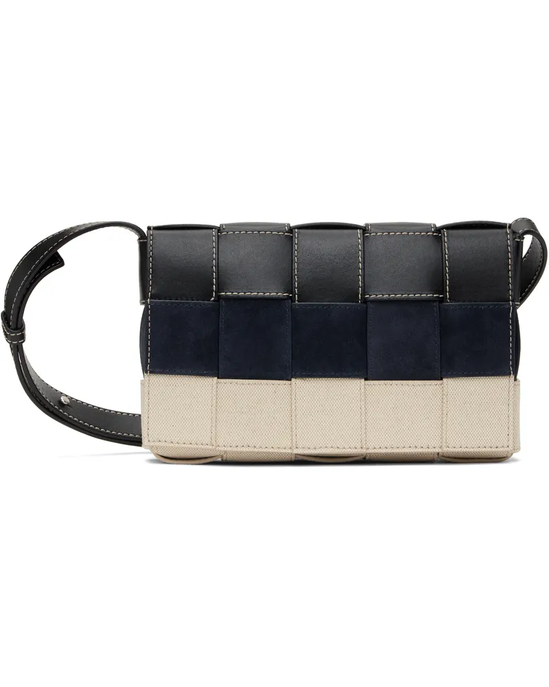 Bottega Veneta Black & White Cassette Bag 9227