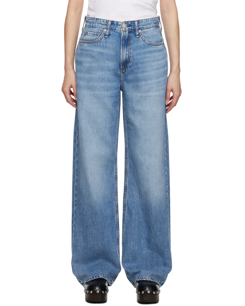 Rag & Bone Blue Logan Jeans Audrey
