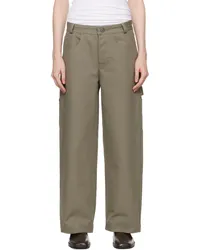 Meta Campania Collective Gray Frankie Workwear Trousers Weimaraner