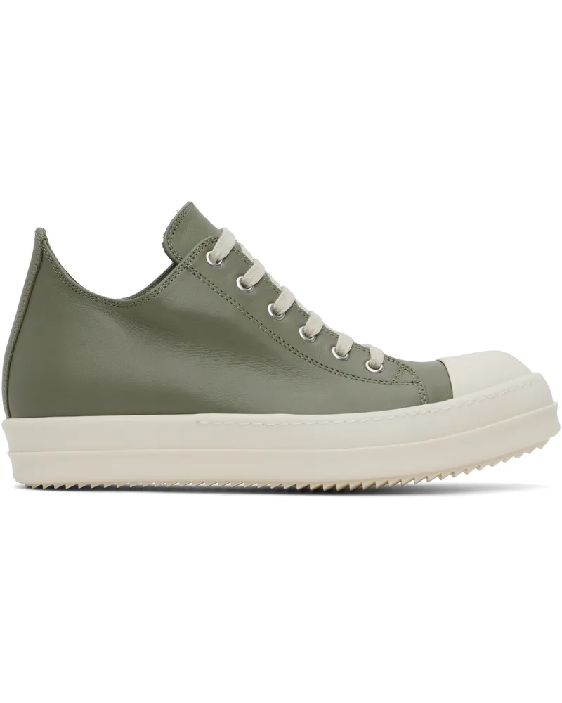 Rick Owens Green Hollywood Low Sneakers 1511