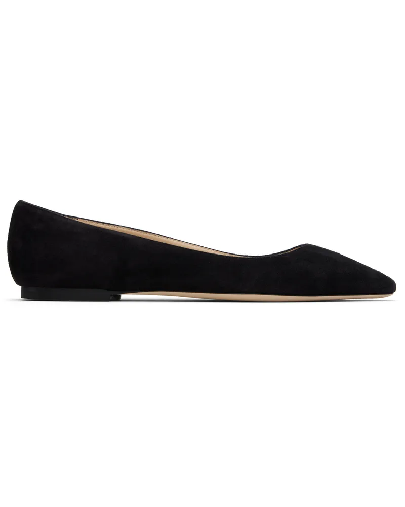 Jimmy Choo Black Romy Ballerina Flats Black