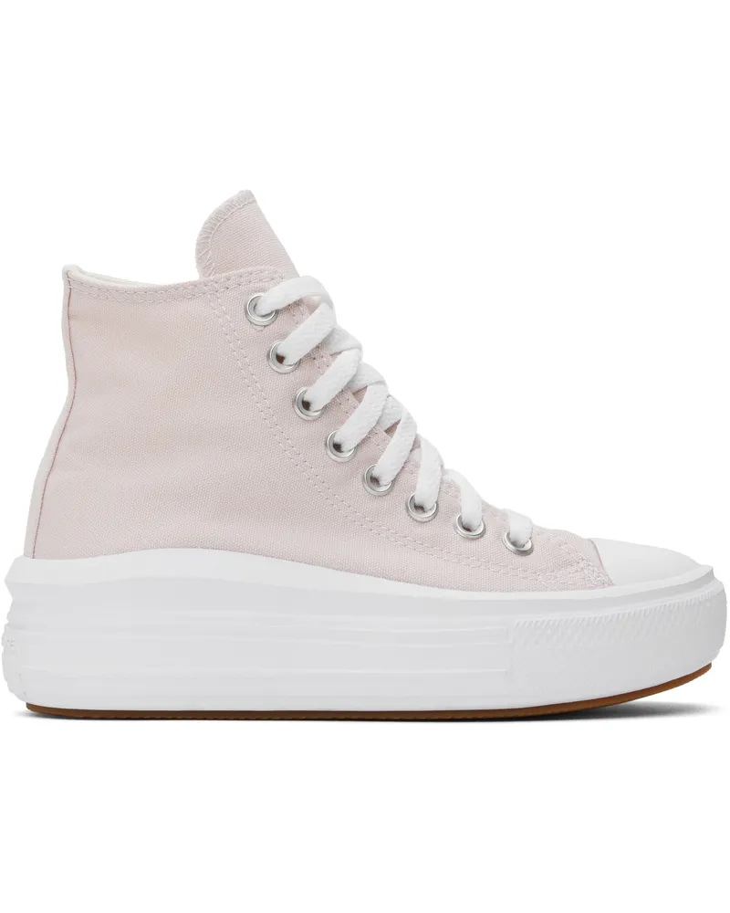 Converse Pink Chuck Taylor All Star Move Platform High Top Sneakers Blsh