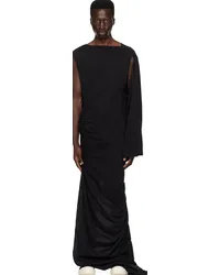 DRKSHDW by Rick Owens Black Convertible Maxi Dress Black