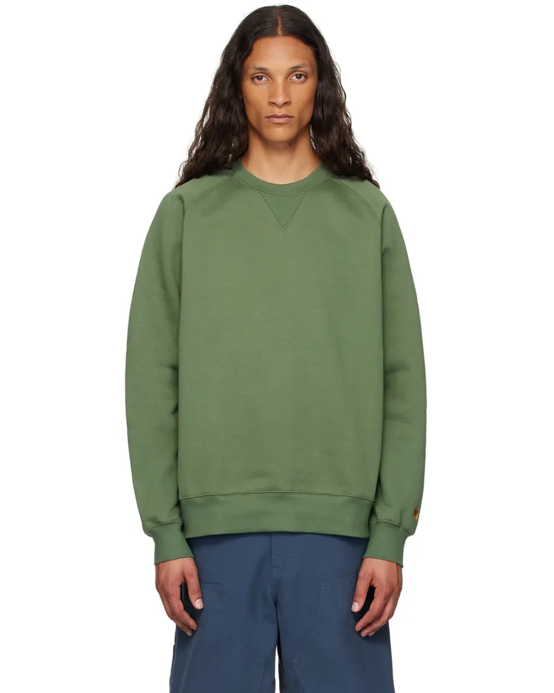 Carhartt WIP Green Chase Sweatshirt Xx