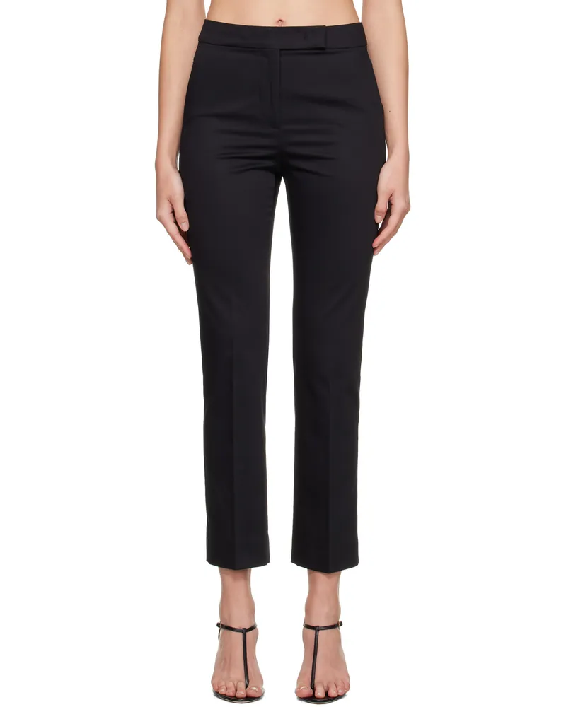 Max Mara Black Okra Trousers 003
