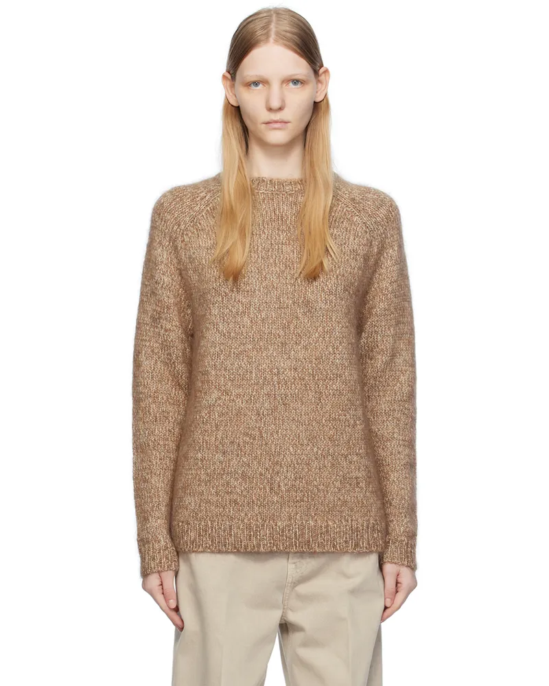 Totême Beige Raglan Sweater 073