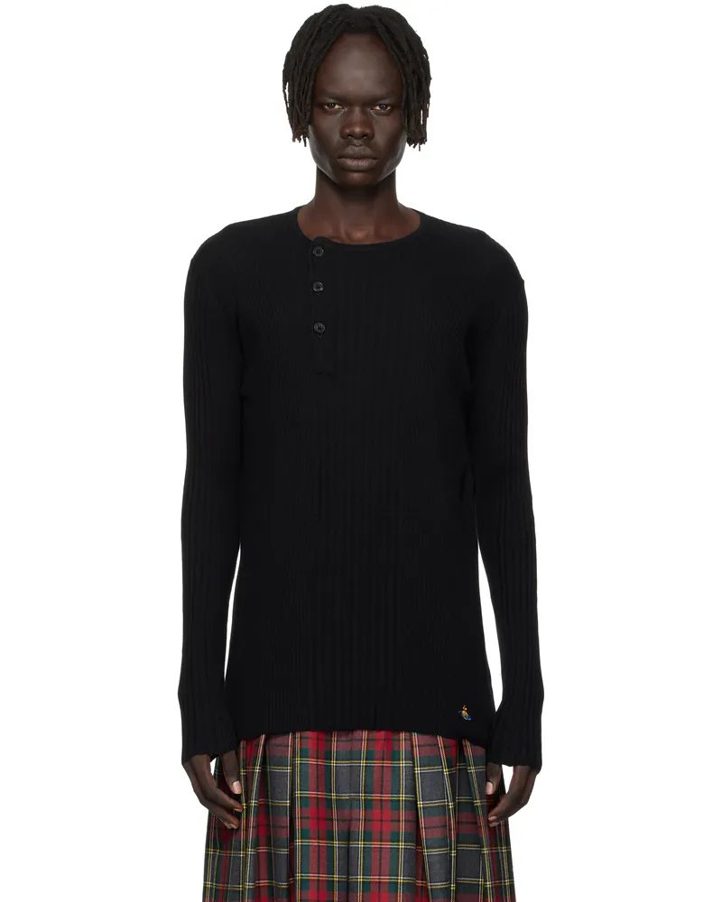 Vivienne Westwood Black Tegan Sweater Aw25-black