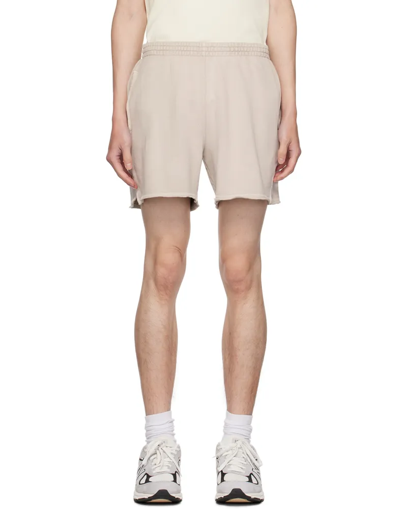 John Elliott + Co Taupe Skeptic Shorts Dusty