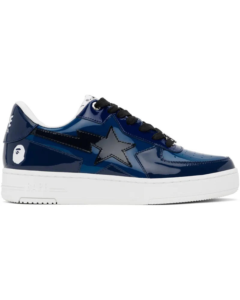 BAPE Navy BAPE STA ICON Sneakers Navy