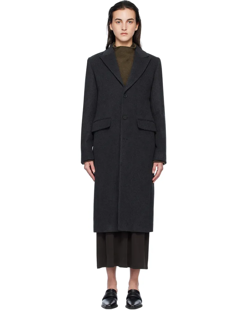Filippa K Gray 93 Slim Wool Coat 1431