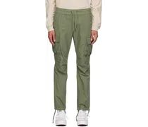 Green Relaxed Cargo Pants