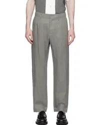 Rag & Bone Gray Slim Trousers Slate