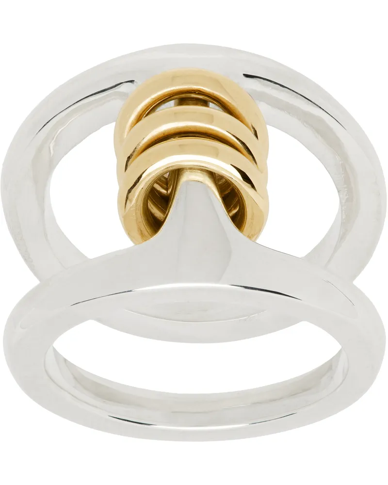 Spinelli Kilcollin Silver & Gold HOORSENBUHS Edition Phantom Sk Ring 18k